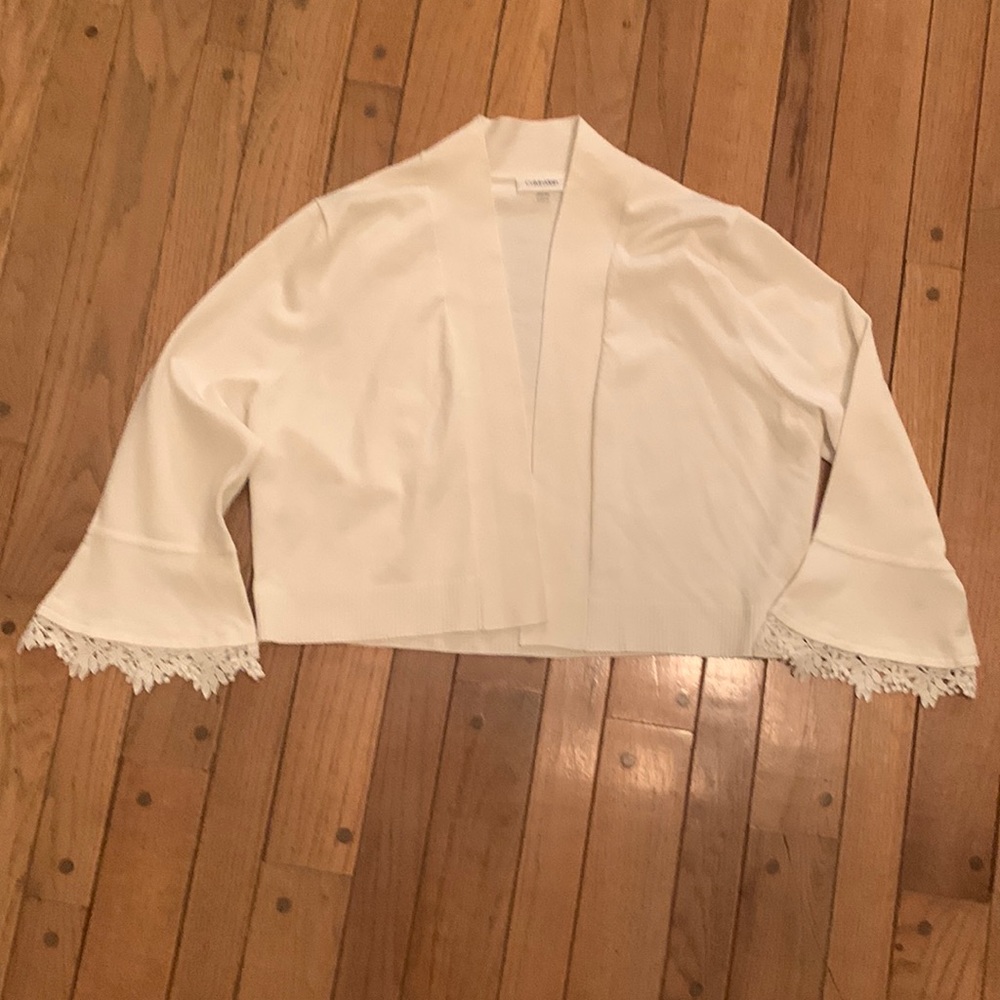 Calvin Klein. XL shrug. Cream colored.
